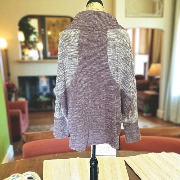 Calvin Klein Performance Cowl Neck Sweater - Picture 5 of 9